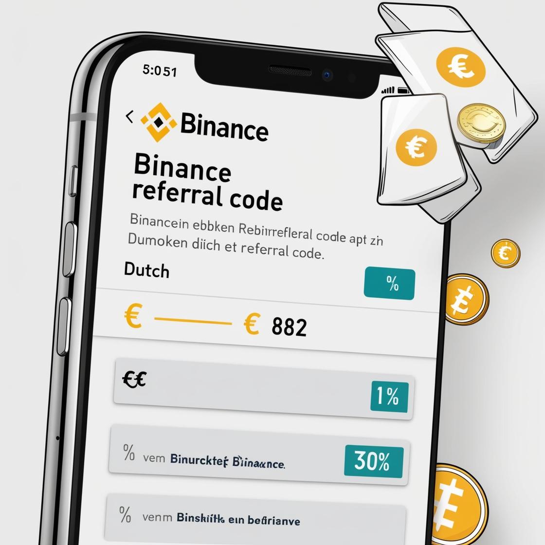Referral invoer Binance