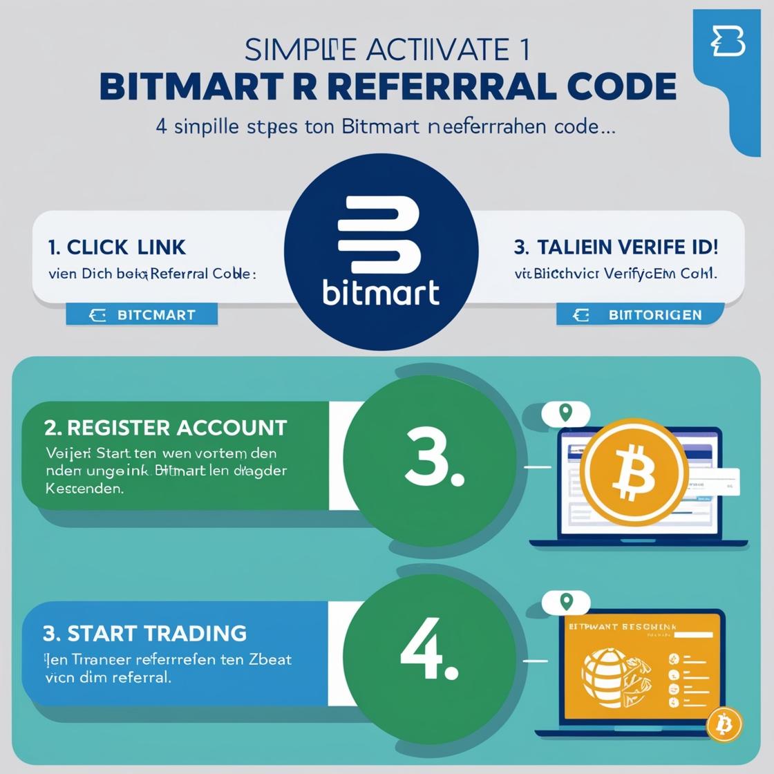 Referral stappen BitMart