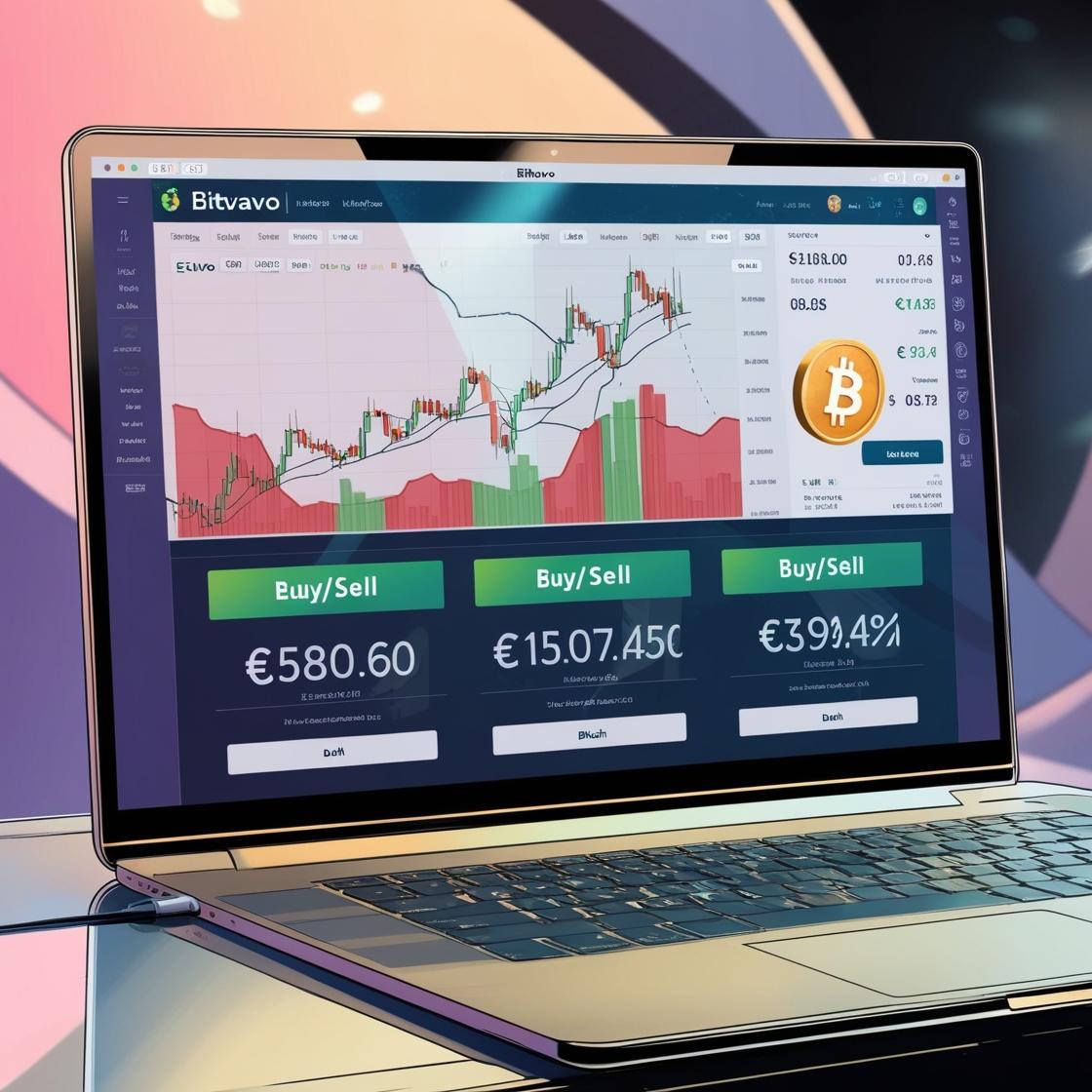 Bitvavo dashboard scherm