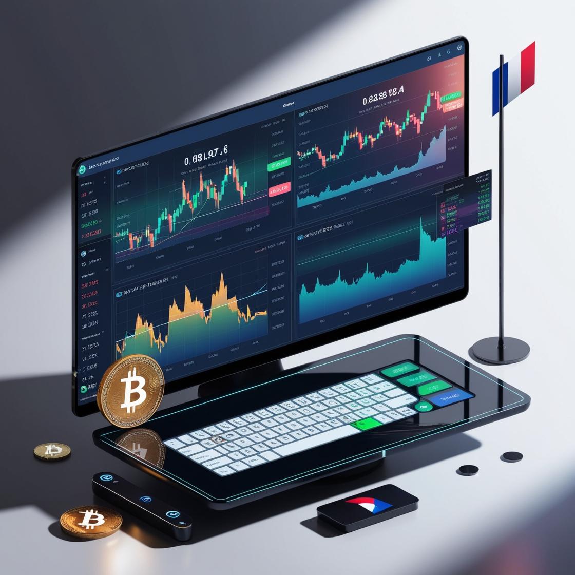 Crypto exchange dashboard