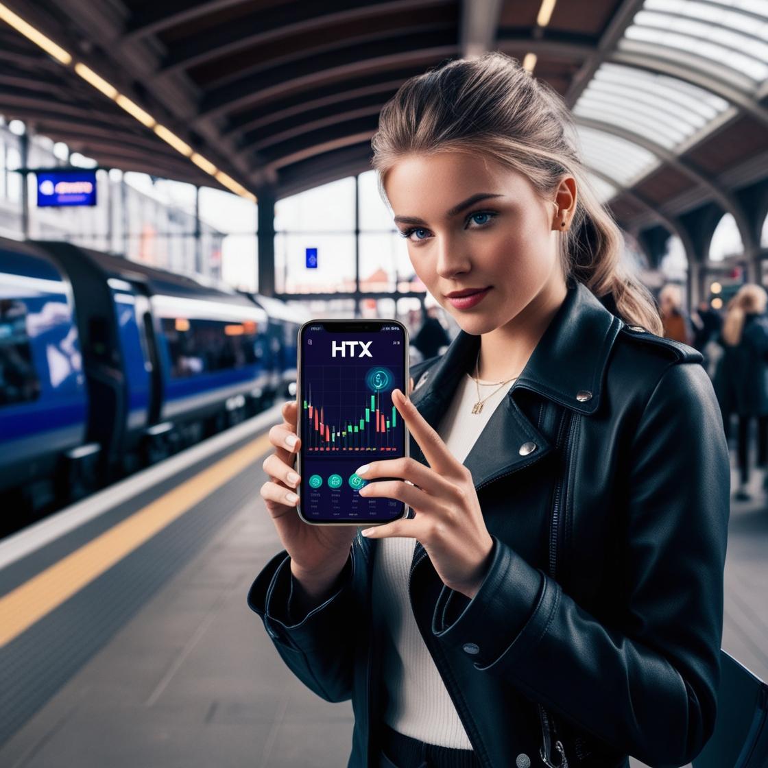 HTX app in use